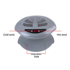 Warm and cool air settings on the Ejoyous nail dryer