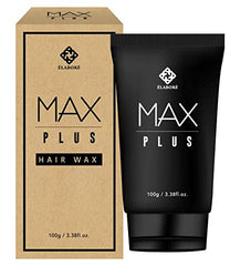 Elabore MAX Plus Hair Wax tube in use for precise styling