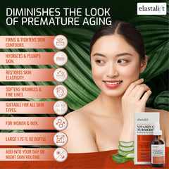Elastalift label highlights clean beauty attributes