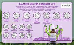 Elastalift non-greasy fragrance-free formula absorbing quickly into skin.