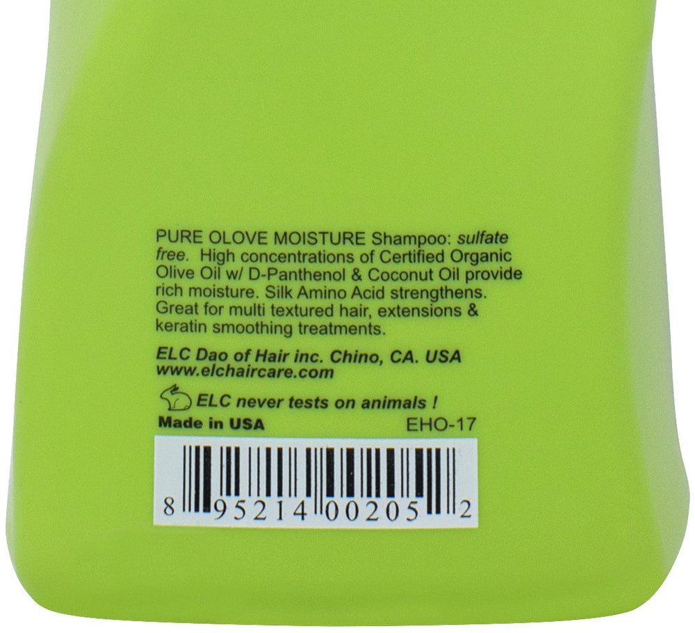 ELC Dao of Hair Pure Olove Shampoo scalp massage demonstrates scalp care