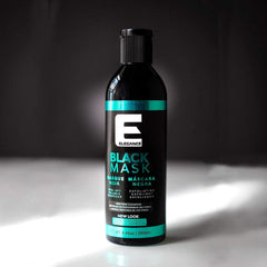 Peel-off action of Elegance Purifying Black Mask in use.