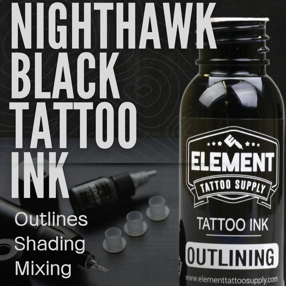 Element Tattoo Supply gray tone mixing with black and white for nuanced shading