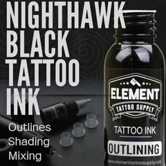 Element Tattoo Supply gray tone mixing with black and white for nuanced shading