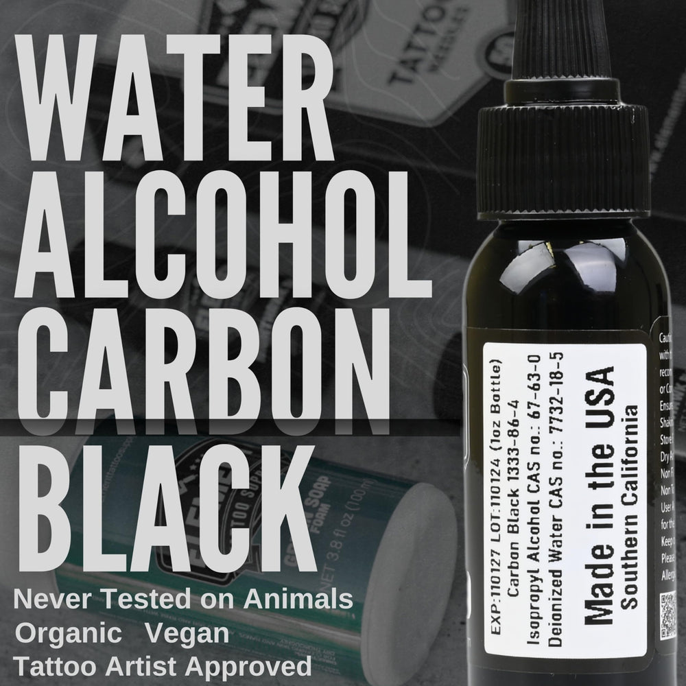 Element Tattoo Supply white ink close-up bottle showing smooth coverage for highlights