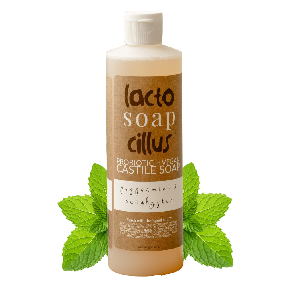 Elemental Wellness Castile Soap Liquid bottle for gentle, all-over cleansing on sensitive skin