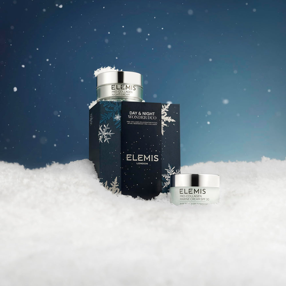 Elemis Day and Night Wonder Duo close-up showing smooth texture.