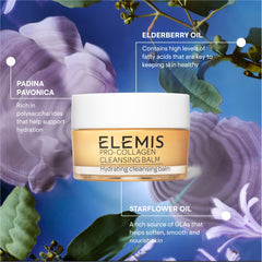 Lavender and chamomile aroma enhances the cleansing experience