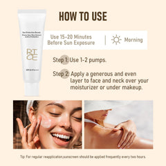 Niacinamide in Elesysy Relief Sun SPF50+ supports skin barrier