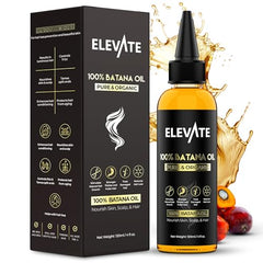 Elevate Batana Oil cold-pressed method highlights purity and tradition.