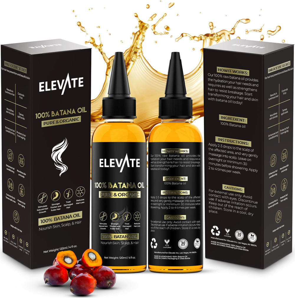 Elevate Batana Oil leaves hair feeling soft as a leave-in.