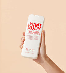 ELEVEN AUSTRALIA I Want Body Volume texture conveys fullness and shine