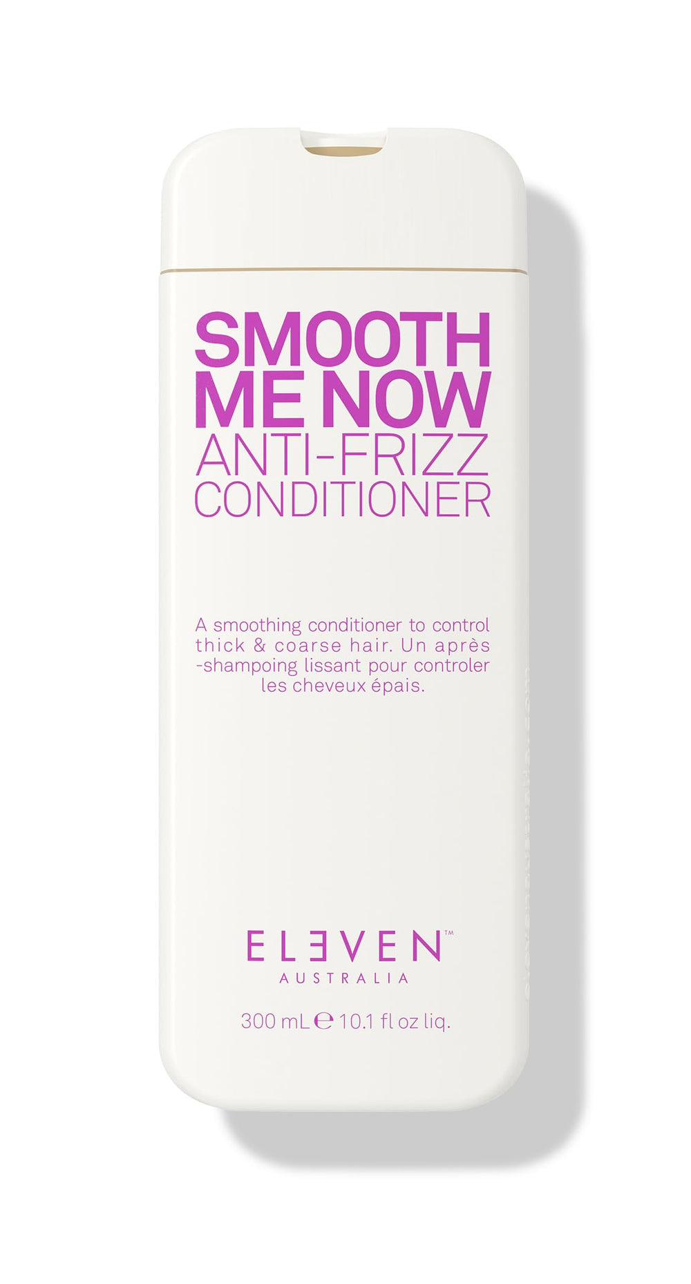 ELEVEN AUSTRALIA Smooth Me Now anti-frizz bottle ready for quick frizz control