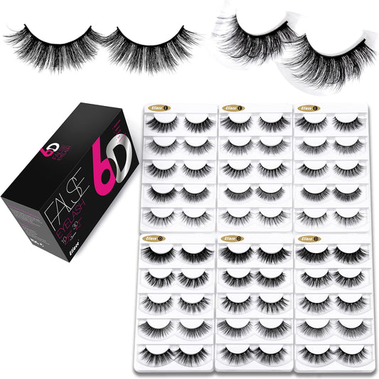 Eliace cat eye lashes wispy collection for natural, eye-enhancing definition.