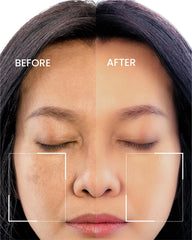 Eliré Radiance & Renewal serum texture swirl displaying smooth, fast-absorbing formula