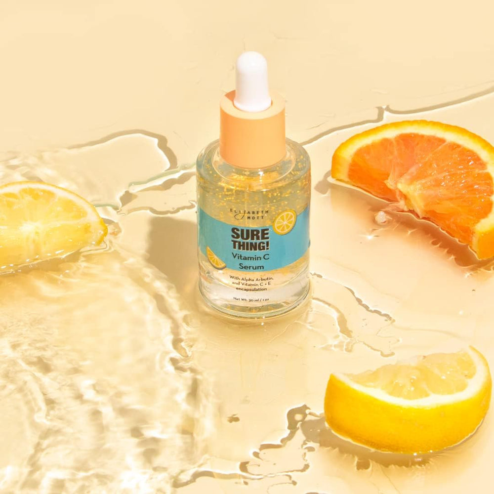 Elizabeth Mott Sure Thing serum texture close-up lightweight formula