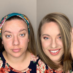 Elizabeth Mott Whatup Beaches Bronzer matte finish swatch for everyday warmth.