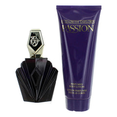 Elizabeth Taylor Passion bottle front view on vanity