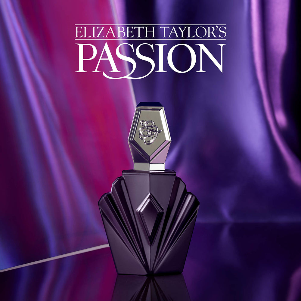 Elizabeth Taylor Passion gift set includes perfume and lotion for gifting.