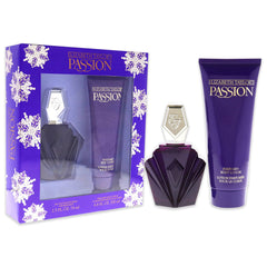 Elizabeth Taylor Passion notes amber and vanilla evoke a warm scent.