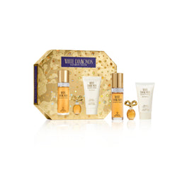 Elizabeth Taylor White Diamonds set layout shows a premium gift-ready collection.
