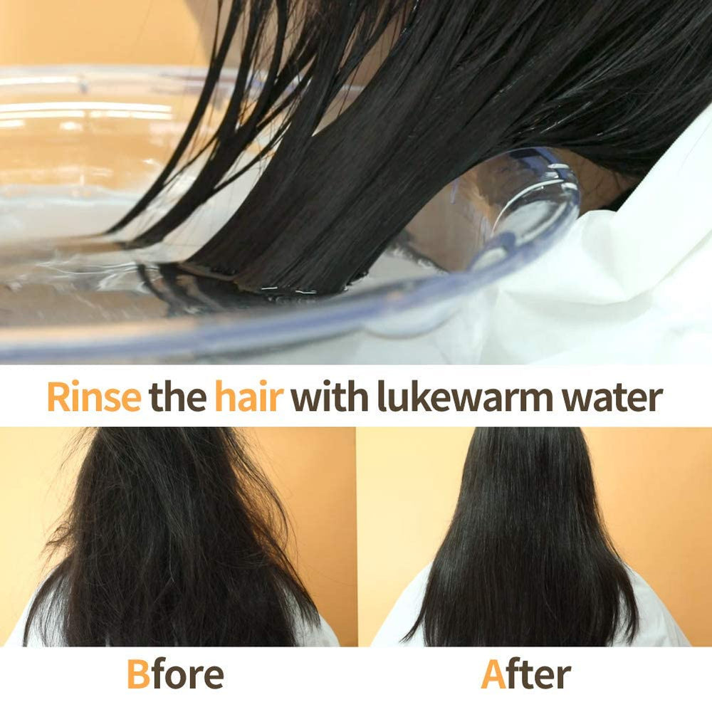 Elizavecca Cer-100 silky hair after treatment close-up