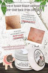 Elizavecca Milky Piggy carbonated bubble mask: pomegranate extract hint for antioxidant feel.