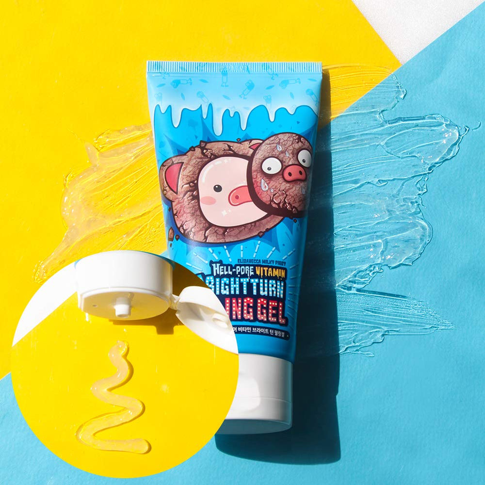 Elizavecca Milky Piggy peeling gel on bathroom routine