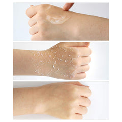 Elizaveavecca Milky Piggy gel during use for exfoliation