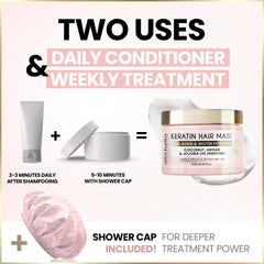 ELLA BELLA Spa-like at-home treatment for luxurious hair care.