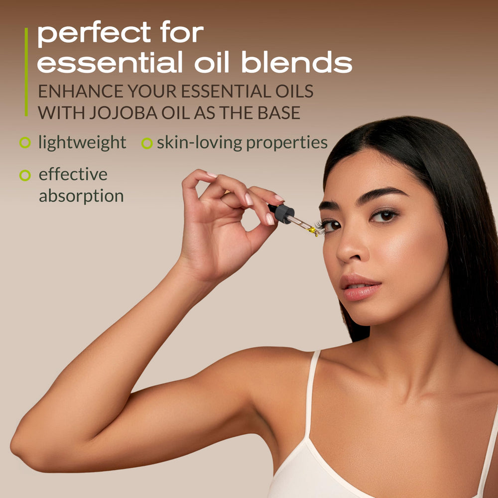 Ella Eden Jojoba Oil applied on skin during routine for nourishment.