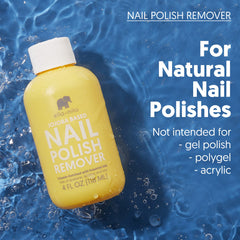 Fragrance-scented remover offers pleasant aroma during polish removal.