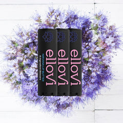 Ellovi Nirvana lip butter ingredients closeup highlights natural components