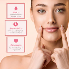 Vegan, cruelty-free packaging for Ellovi lip butter.