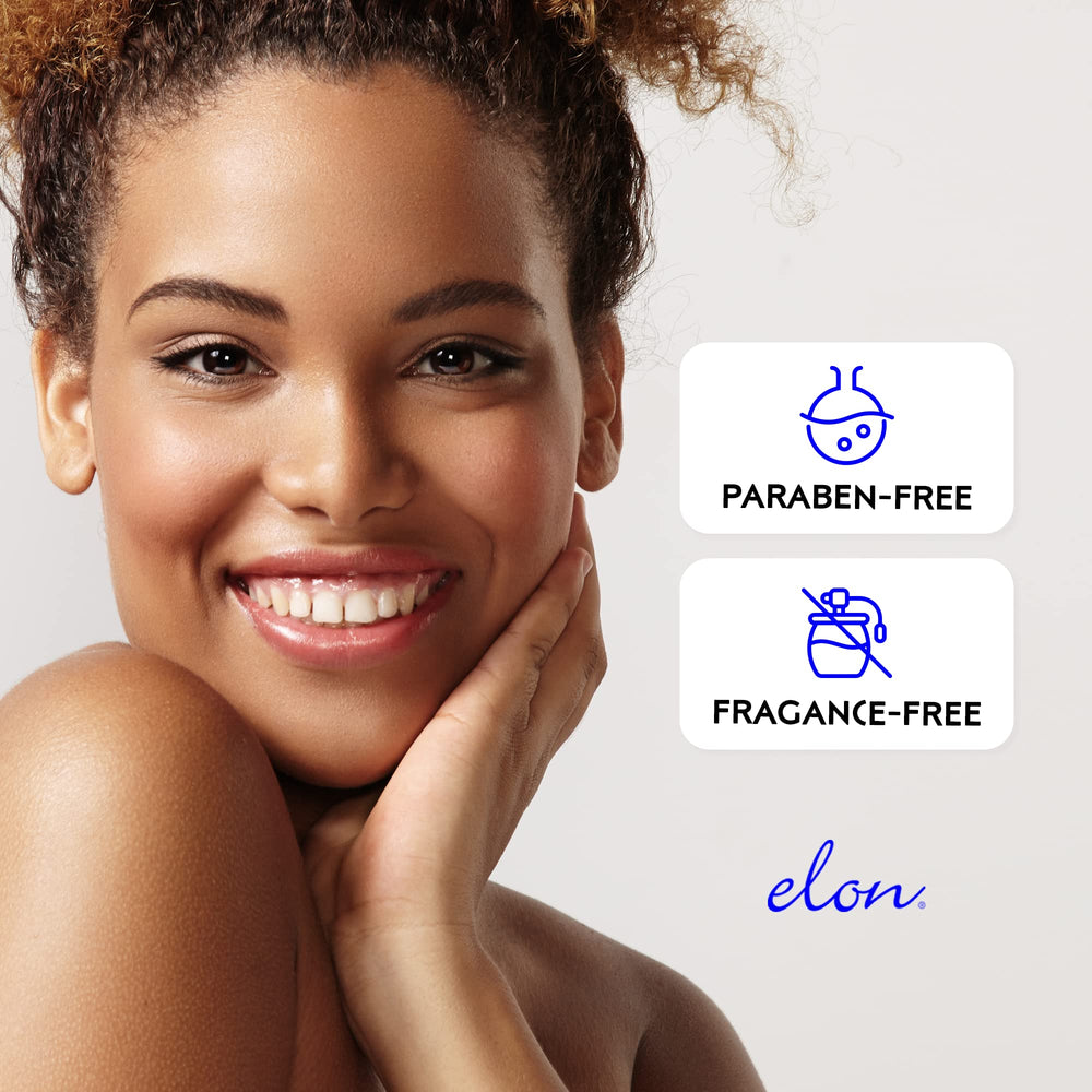 Closeup of Elon Antioxidant C Moisturizer label with vitamins highlighted