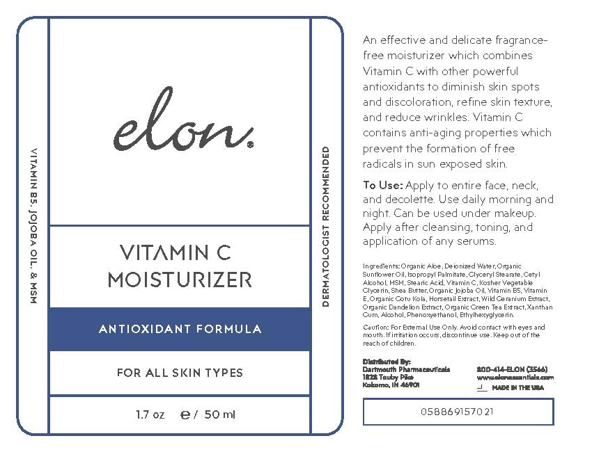 Detail of Elon Antioxidant C Moisturizer vitamin E rich formula