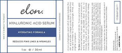 Elon Hyaluronic Serum fits into morning and night routines