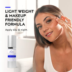Elon Hyaluronic Serum texture absorbed quickly with a non greasy finish