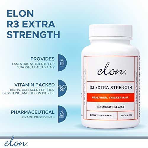 Elon R3 extended-release formula pills for steady daytime absorption
