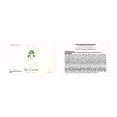 Elravie HyCicaMue Defence Cream packaging with pump for hygienic use