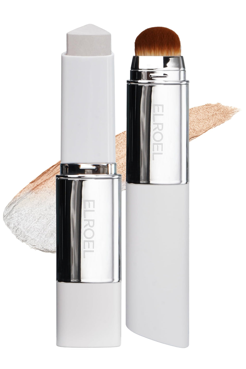 ELROEL Blanc Cover Stick V balm to cream texture for flawless base makeup