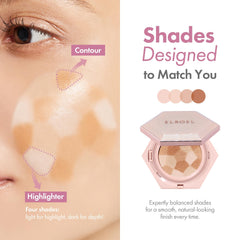 ELROEL Blending Cushion shade 25 Medium Beige for versatile tone balance.