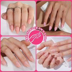 ELSAGIRL safe soft gel design reduces cracking and protects nails.