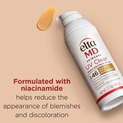 EltaMD UV Clear tinted sunscreen with oil-free texture for day wear