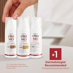 EltaMD UV Daily packaging box conveys travel-friendly convenience for on-the-go skin care.