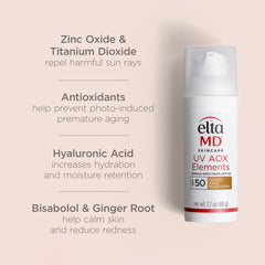 EltaMD UV Elements withstands humidity and sweat for active days.