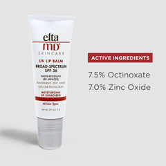 EltaMD UV Lip Balm natural look while moisturizing lips