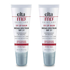 EltaMD UV Lip Balm SPF 30+ pack of 2 protecting lips on sunny days