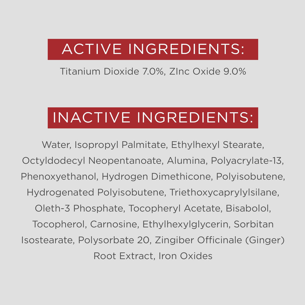 Sunscreen suited for sensitive skin with fragrance-free and non-comedogenic design.