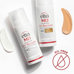 EltaMD UV Restore SPF 40 with ginger root extract supports balanced skin tone